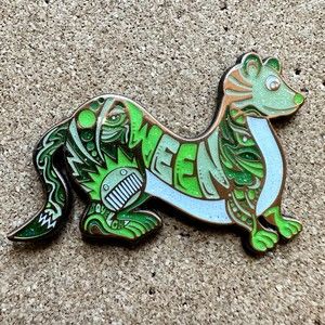 Danny Steinman Ween Thin Min Weasel Pin LE  115/150